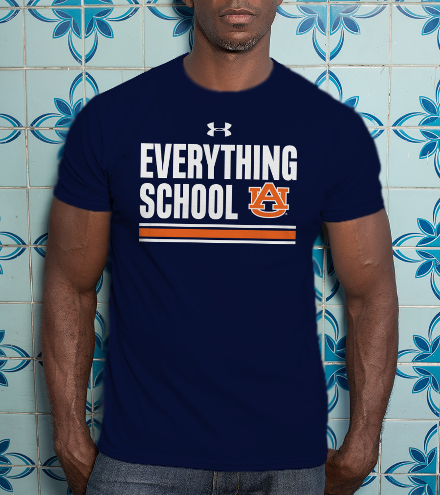 Auburn Football Everything School Under Armour AU T-Shirt