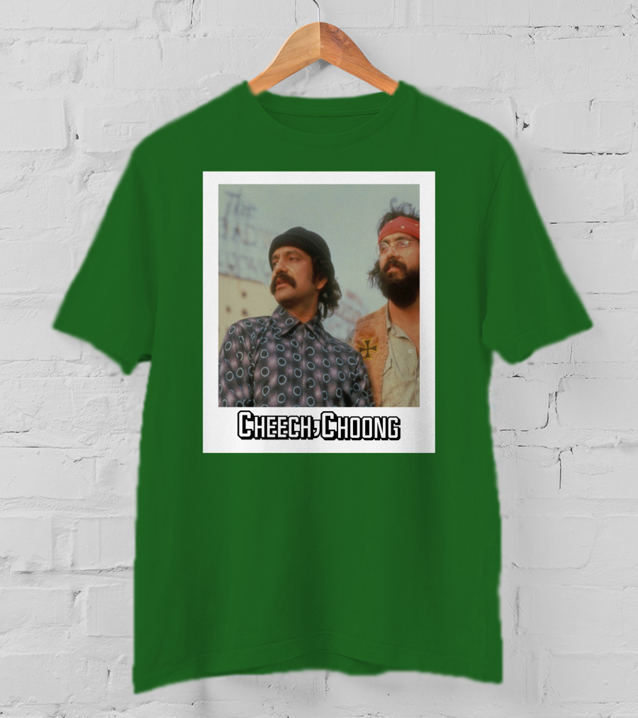 Cheech And Chong Retro Movie Duo Mikey Banker T-Shirt