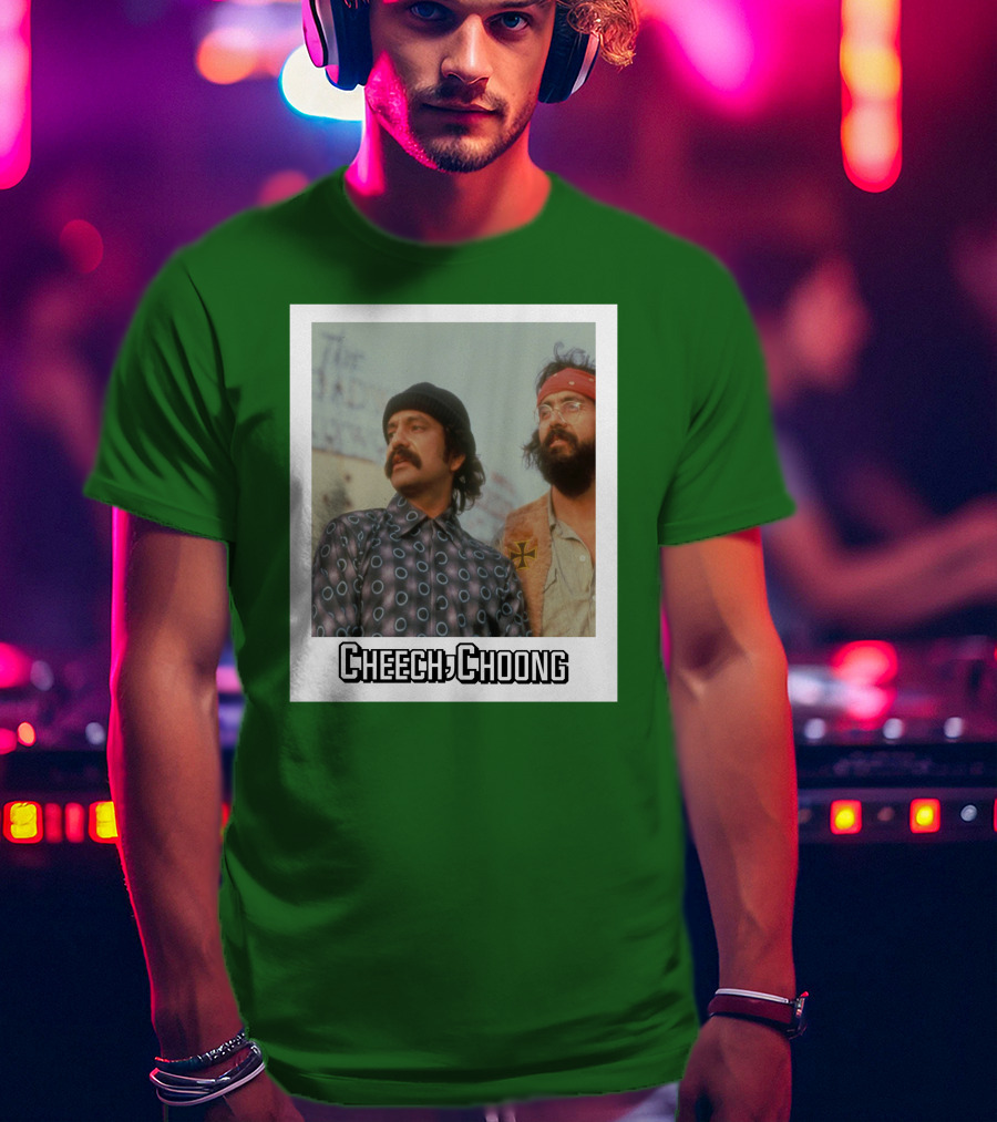 Cheech And Chong Retro Movie Duo Mikey Banker T-Shirt