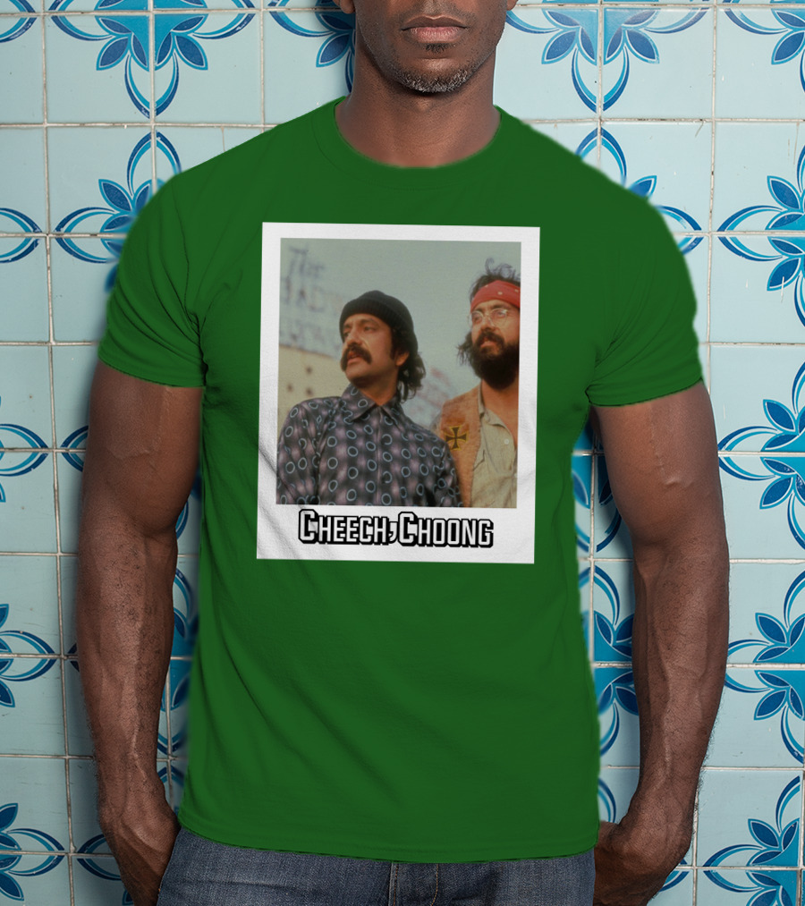 Cheech And Chong Retro Movie Duo Mikey Banker T-Shirt