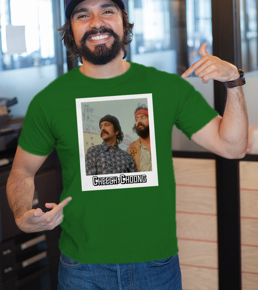 Cheech And Chong Retro Movie Duo Mikey Banker T-Shirt