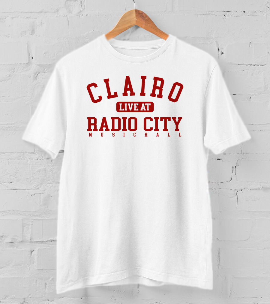 Clairo Live At Radio City Music Hall T-Shirt