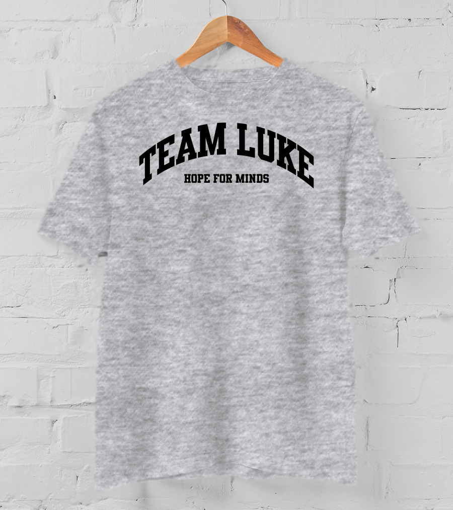 Tim Siegel Team Luke Hope For Minds T-Shirt