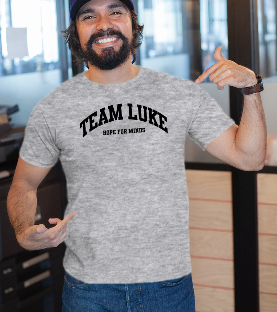Tim Siegel Team Luke Hope For Minds T-Shirt