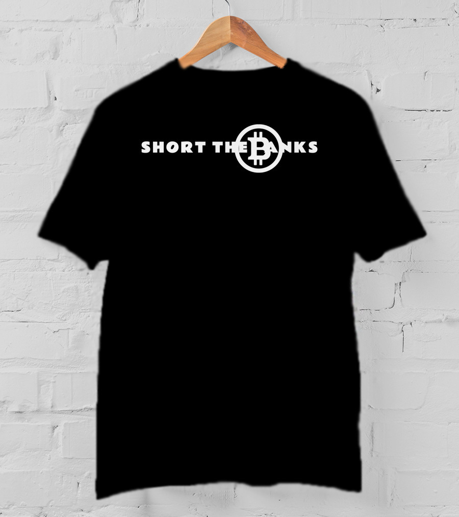 Short The Banks Bitcoin Logo Champion T-Shirt