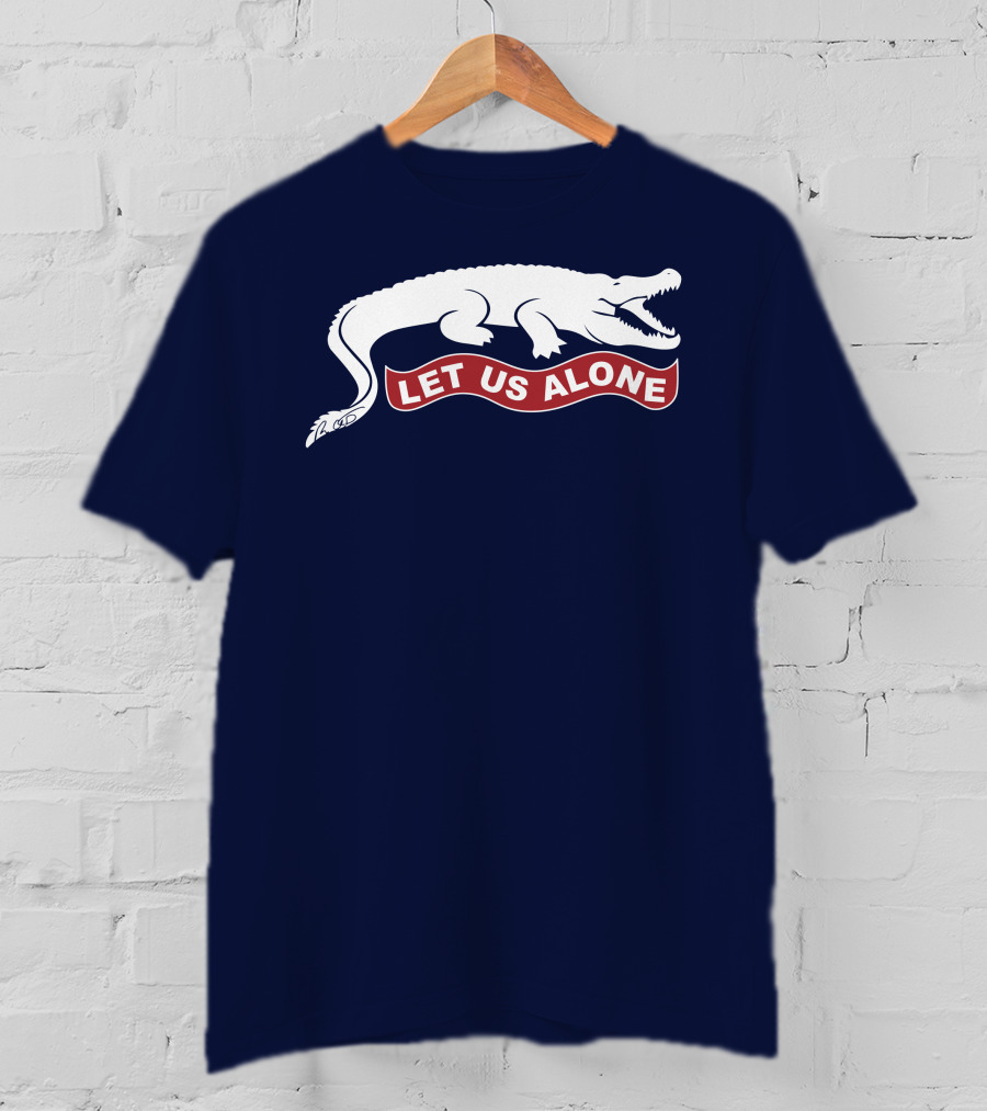 Crocodile Let Us Alone T-Shirt