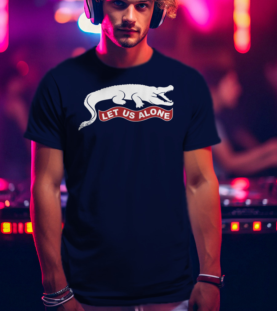 Crocodile Let Us Alone T-Shirt