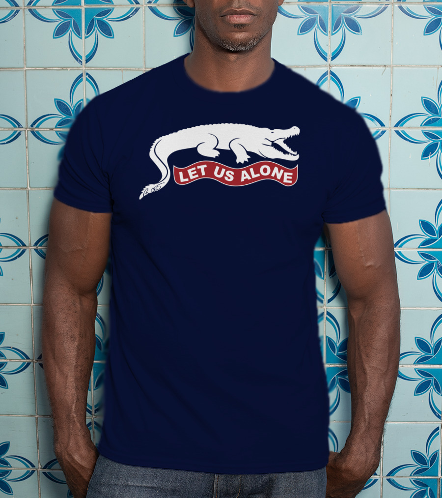 Crocodile Let Us Alone T-Shirt