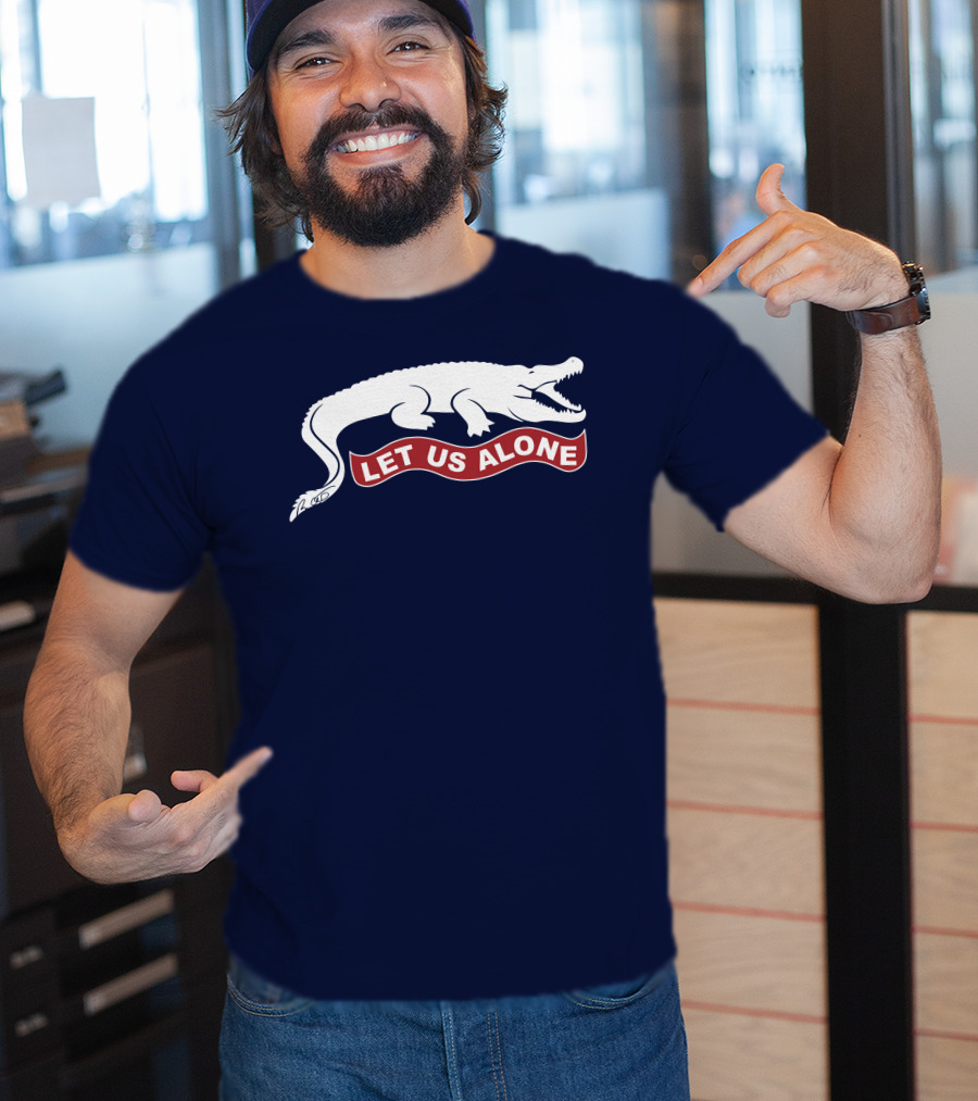Crocodile Let Us Alone T-Shirt