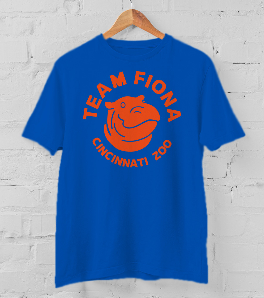 Team Fiona Cincinnati Zoo Hippo T-Shirt