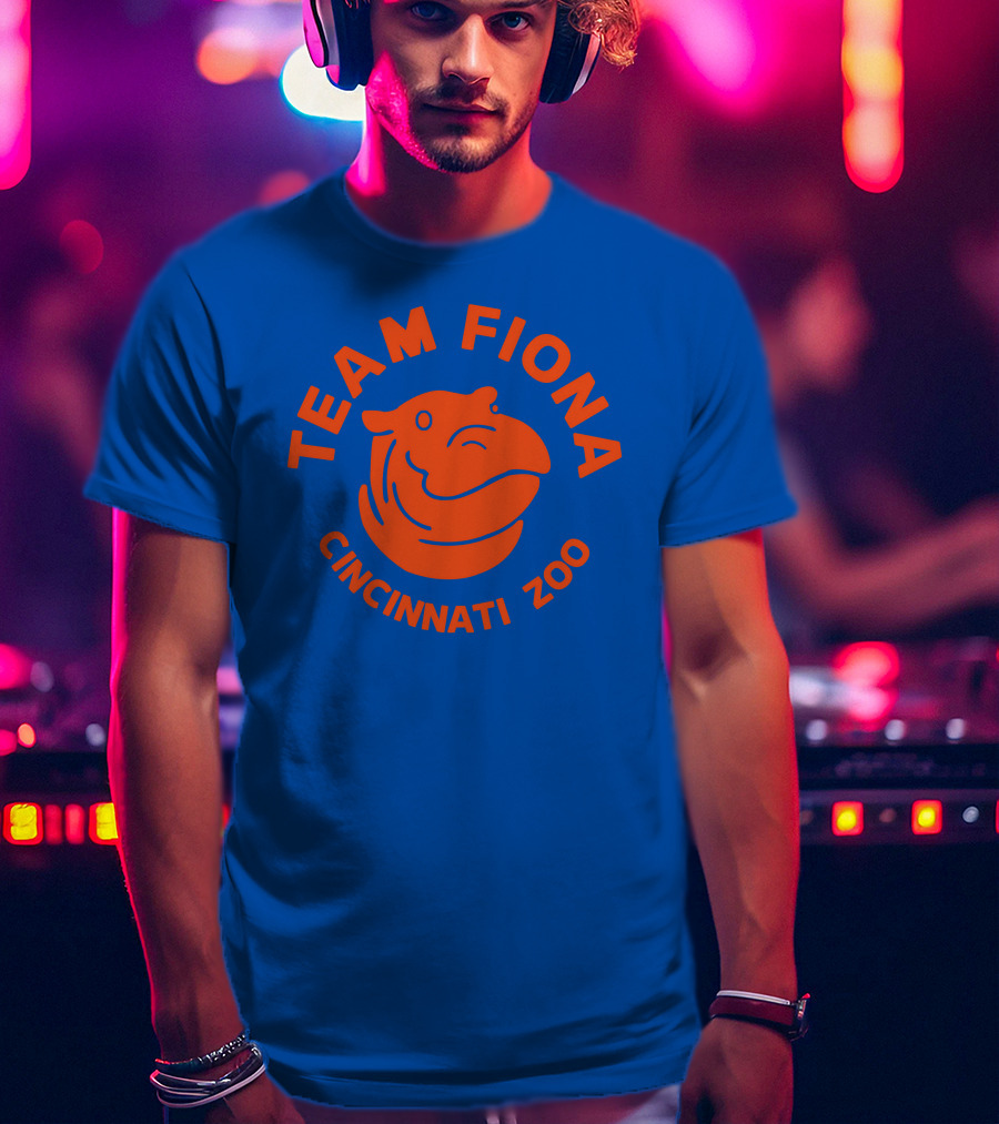 Team Fiona Cincinnati Zoo Hippo T-Shirt