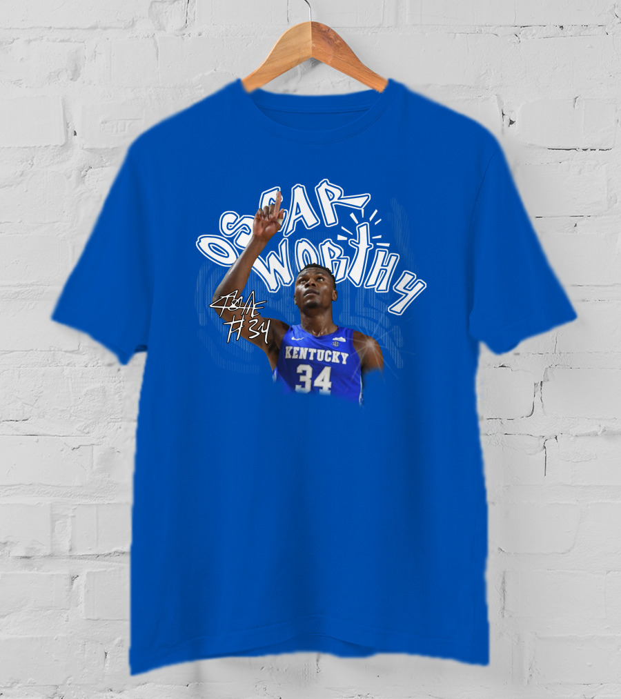 Oscar Worthy Kentucky 34 Team H34 T-Shirt