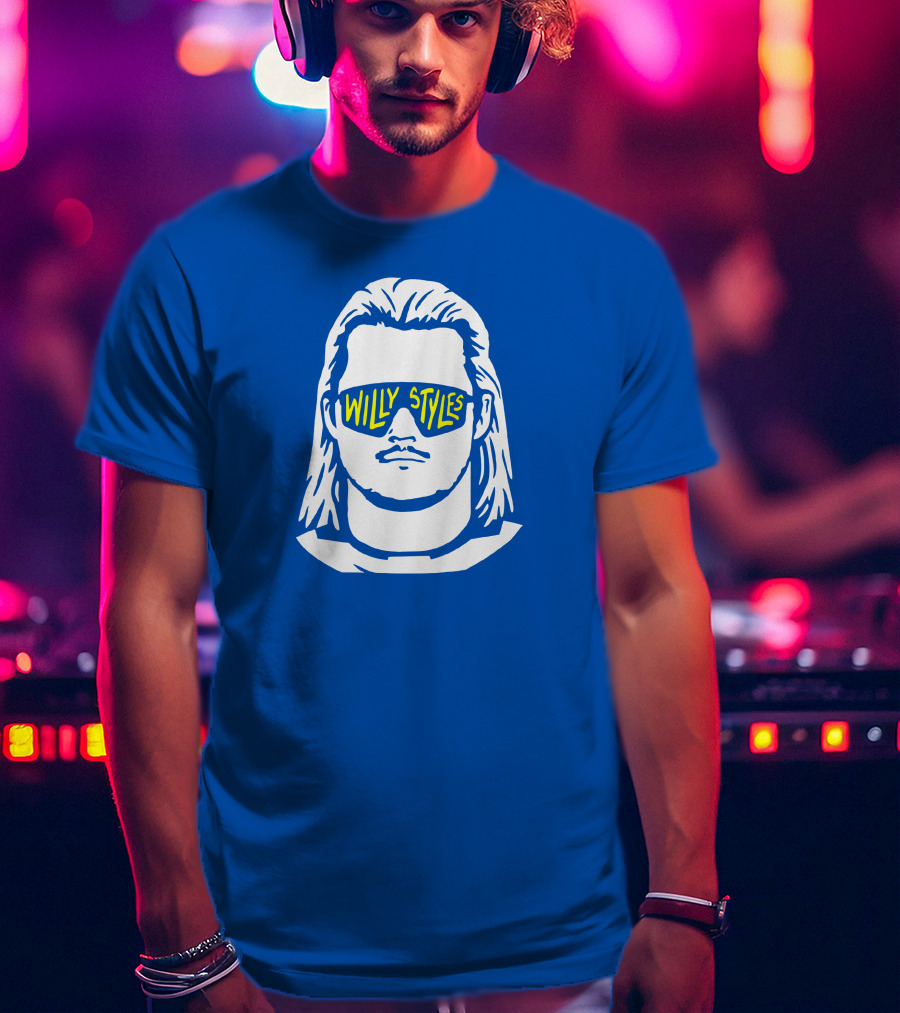 Futuremrsmarner Willy Styles Retro Sunglasses T-Shirt