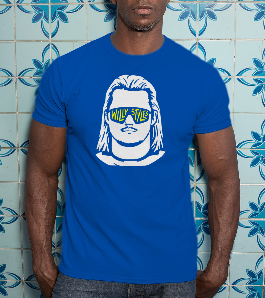 Futuremrsmarner Willy Styles Retro Sunglasses T-Shirt