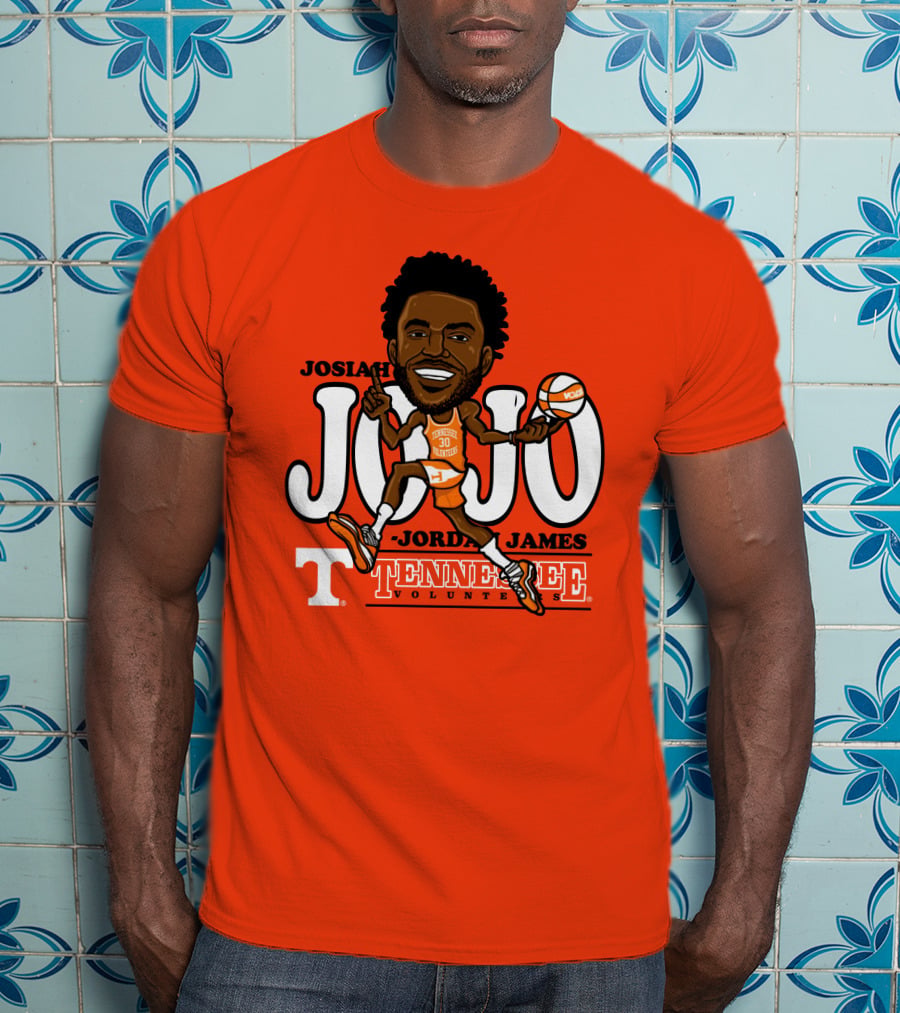 Josiah Jordan James JoJo Tennessee Volunteers Basketball T-Shirt