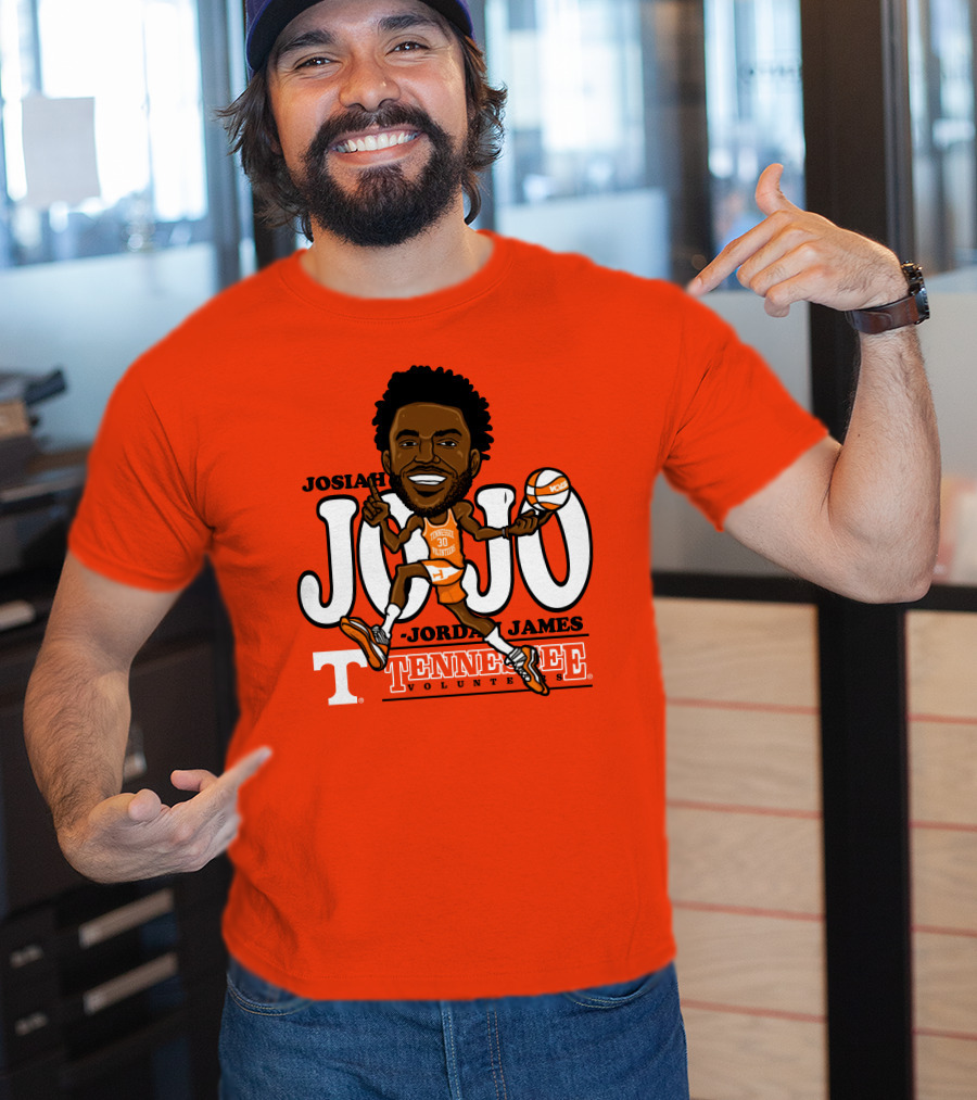 Josiah Jordan James JoJo Tennessee Volunteers Basketball T-Shirt