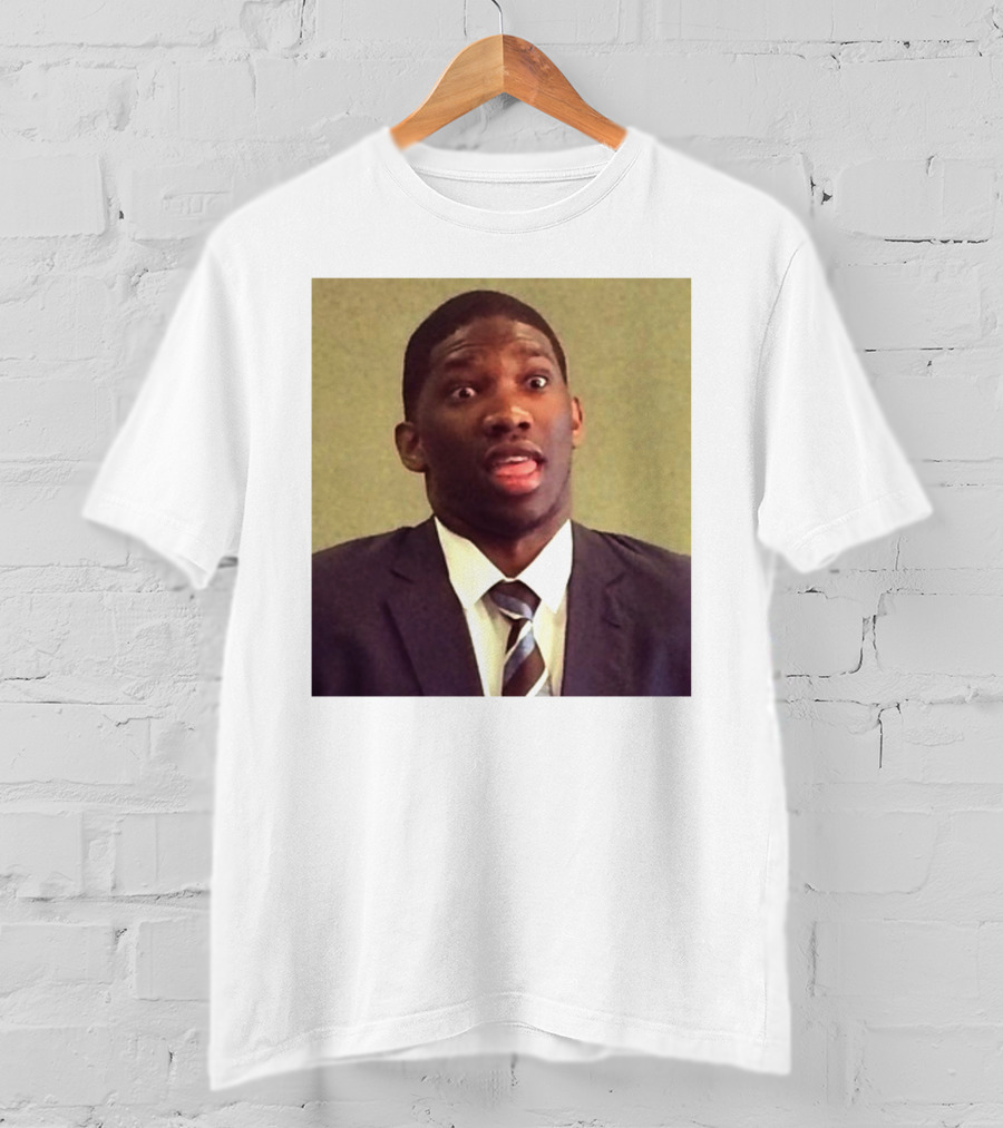 Philadelphia 76Ers Joel Embiid Birthday Suit T-Shirt