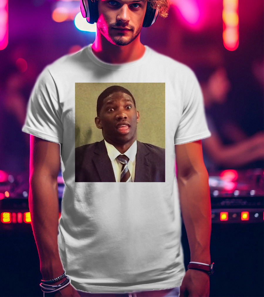 Philadelphia 76Ers Joel Embiid Birthday Suit T-Shirt
