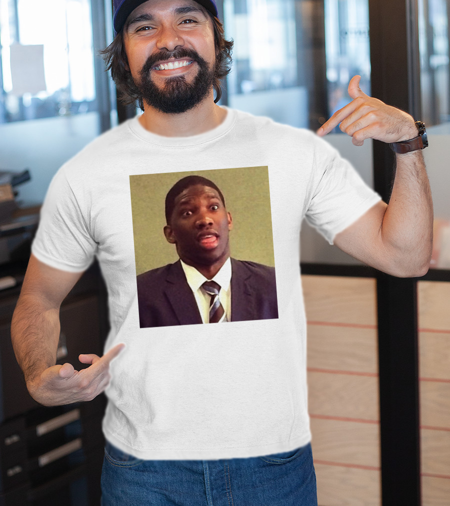 Philadelphia 76Ers Joel Embiid Birthday Suit T-Shirt