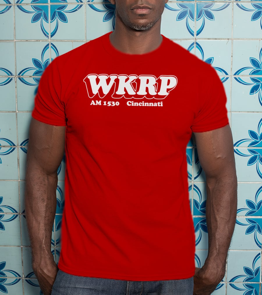 WKRP AM 1530 Cincinnati Super 70s Sports Radio T-Shirt