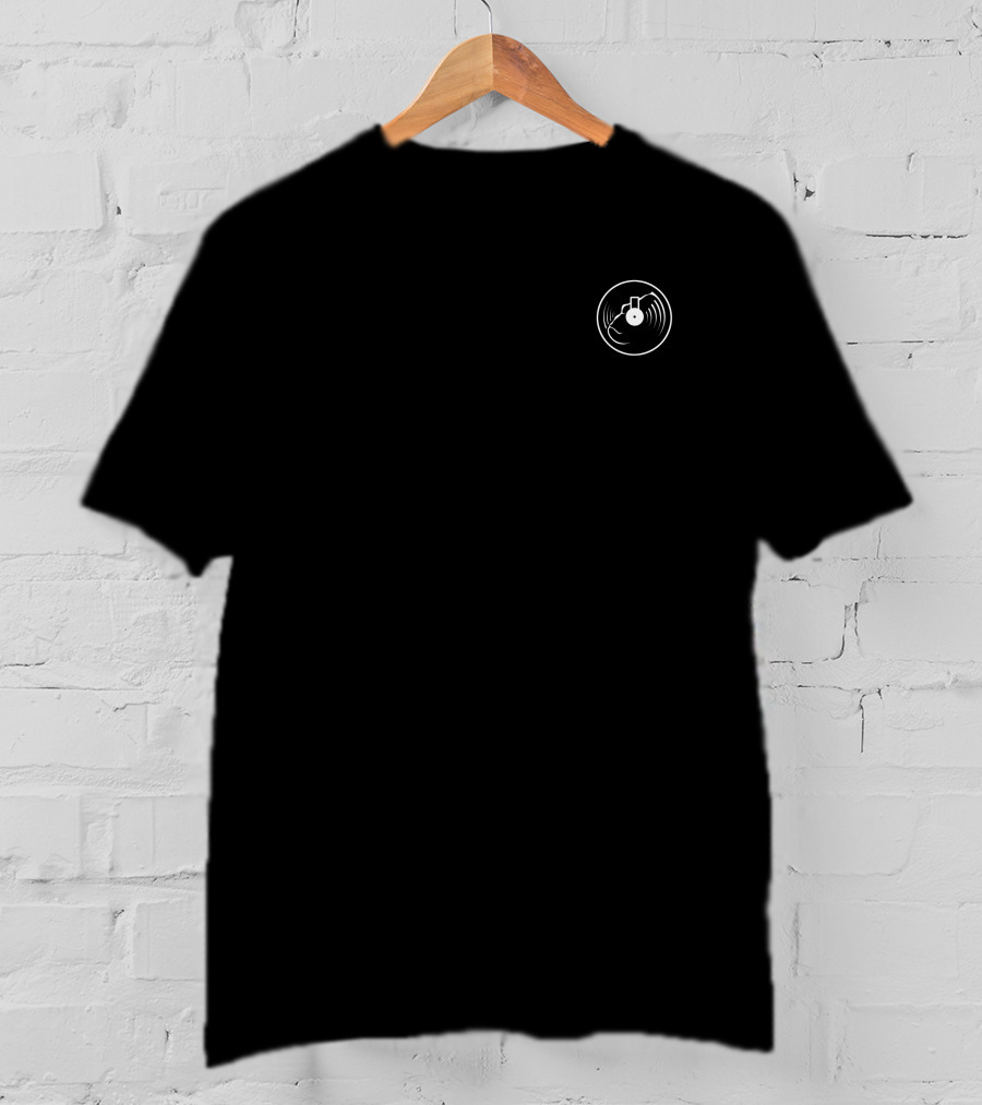 Chilled Kongs Chilled Heart Vinyl Record Music Note T-Shirt