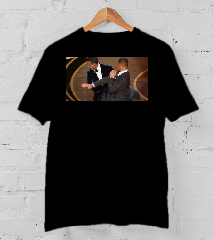 Timothy Burke Will Smith Chris Rock Oscars Moment T-Shirt