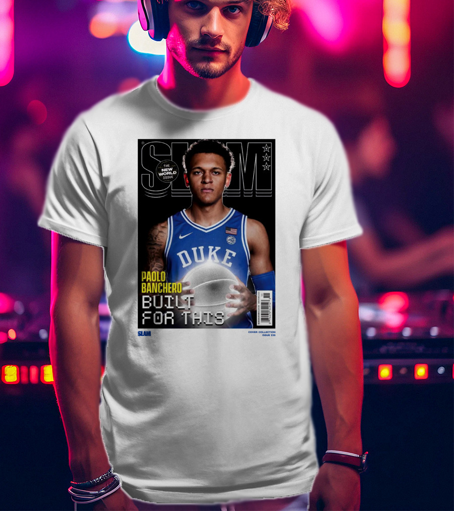SLAM New World Issue Paolo Banchero Duke Built For This Issue 235 T-Shirt