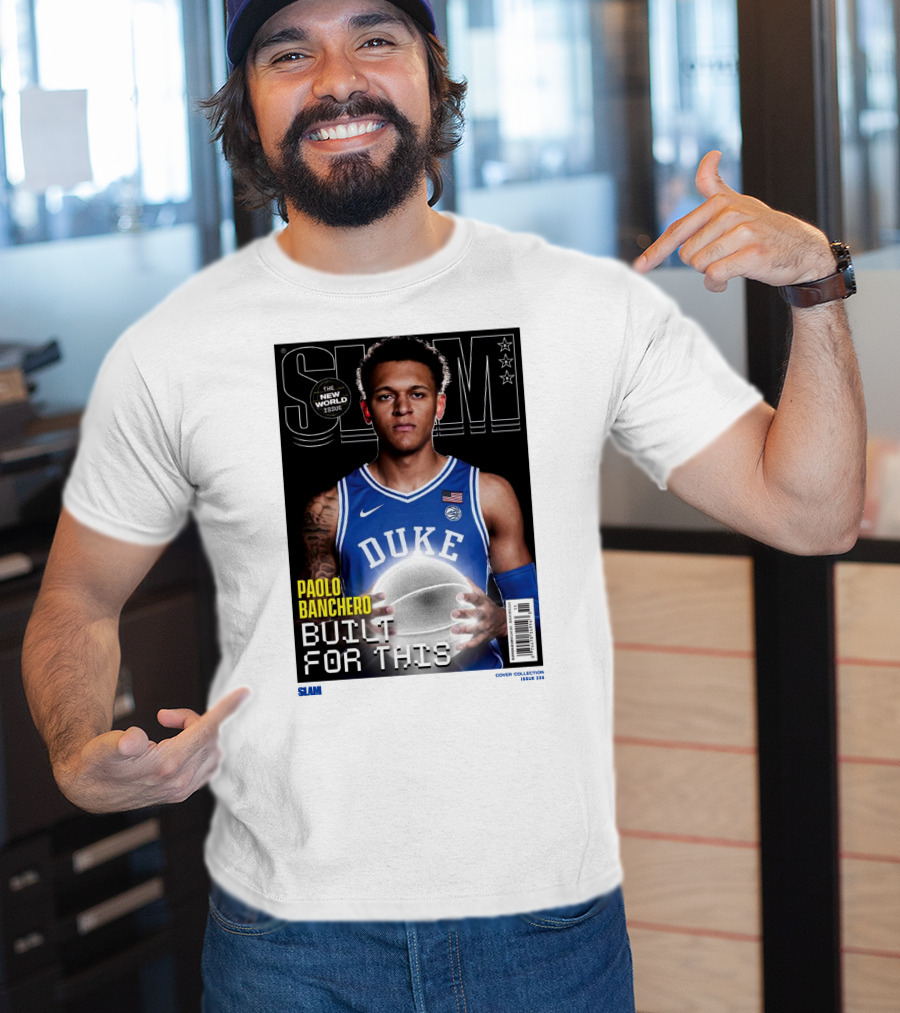 SLAM New World Issue Paolo Banchero Duke Built For This Issue 235 T-Shirt