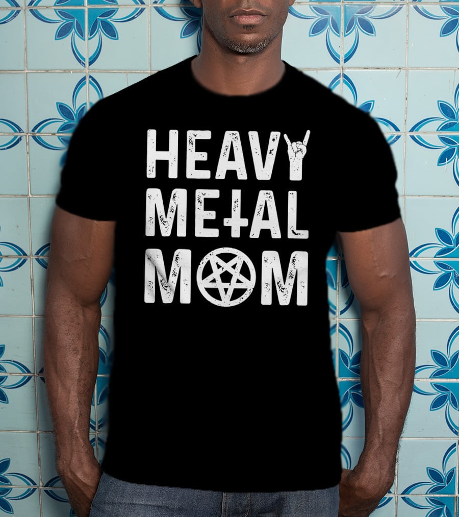 CassThomps13 Heavy Metal Mom Pentagram Hand T-Shirt