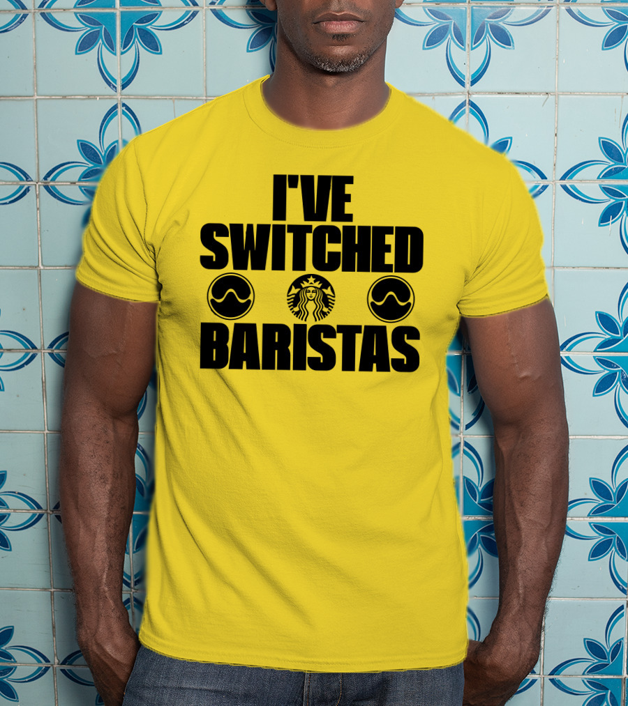 I've Switched Baristas Starbucks Pringles T-Shirt