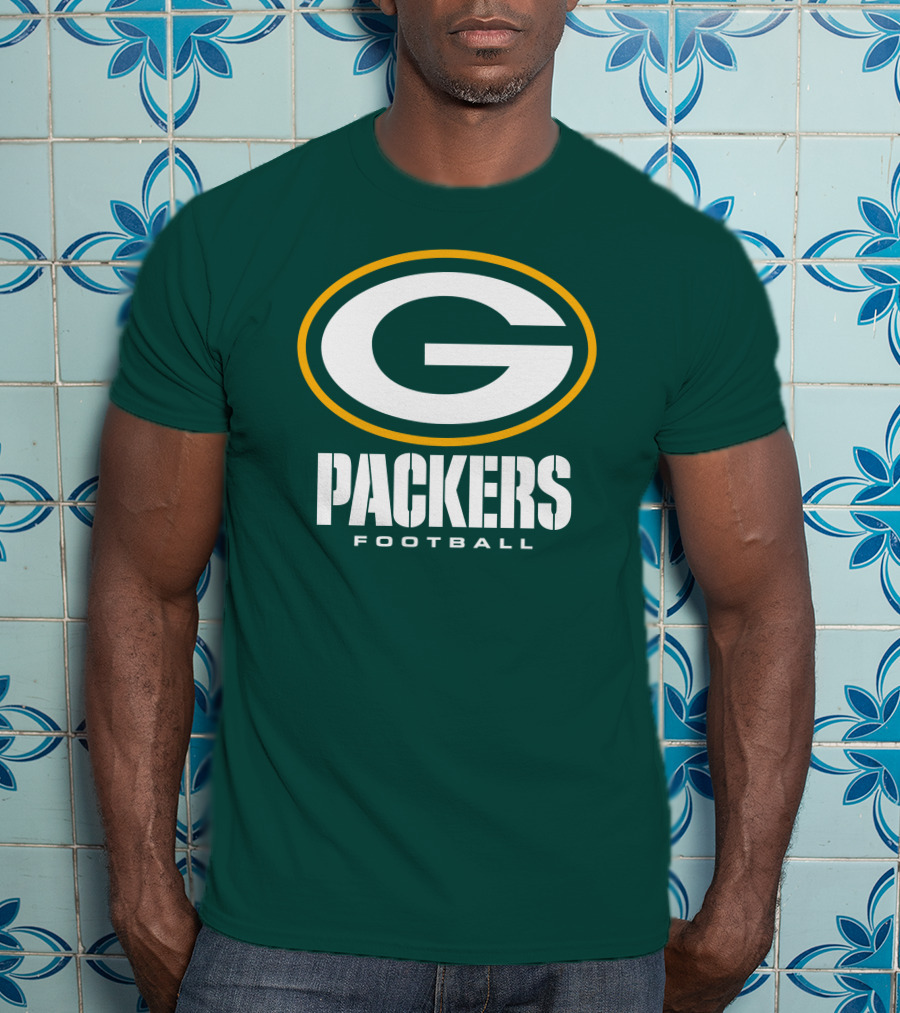 Green Bay Packers Football NFL Logo Packers Football T-Shirt