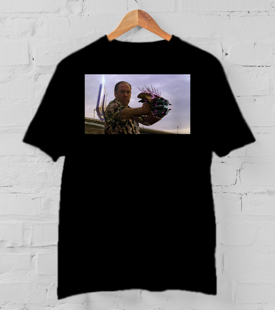Tony Soprano Halo Needler Fusion T-Shirt