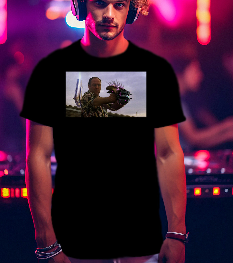 Tony Soprano Halo Needler Fusion T-Shirt