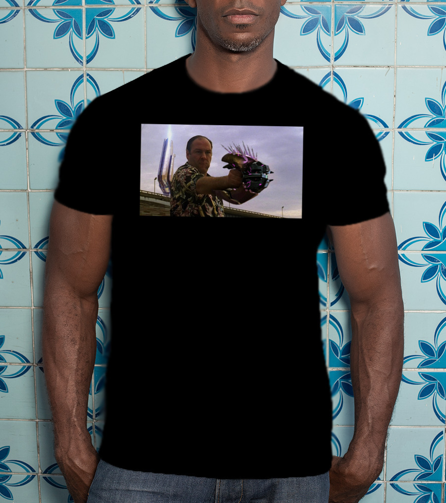 Tony Soprano Halo Needler Fusion T-Shirt