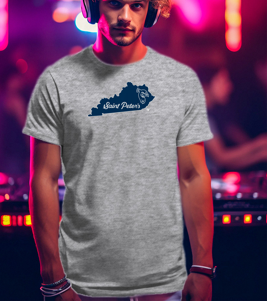 Pat Forde State Of Saint Peter's Kentucky Peacocks T-Shirt