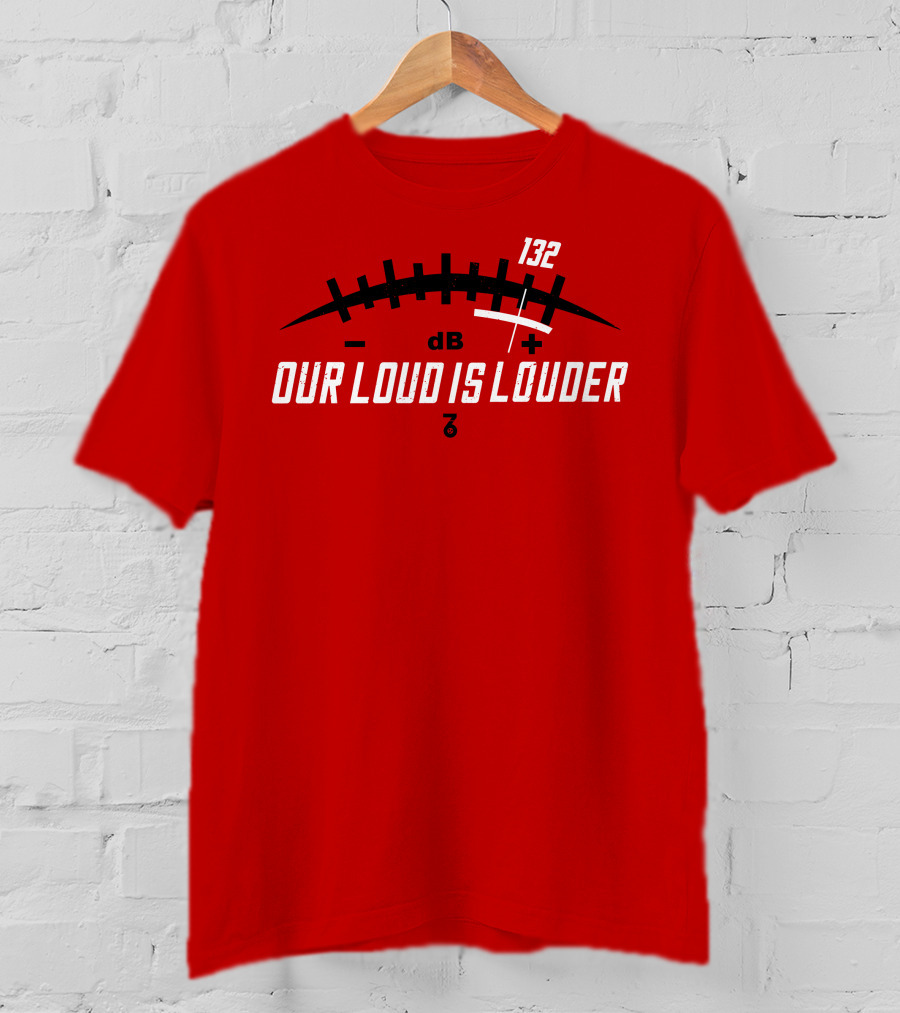 Sevensixapparel Our Loud Is Louder DB 132 T-Shirt