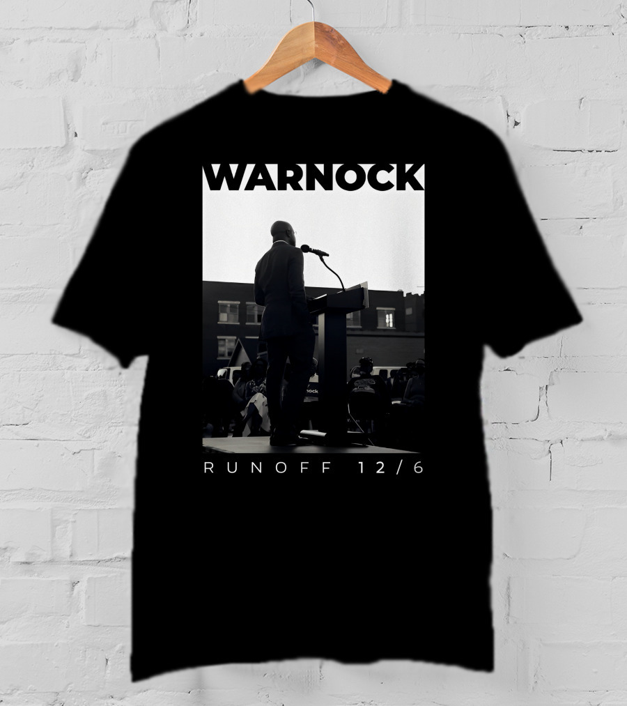 WARNOCK Runoff 12/6 T-Shirt