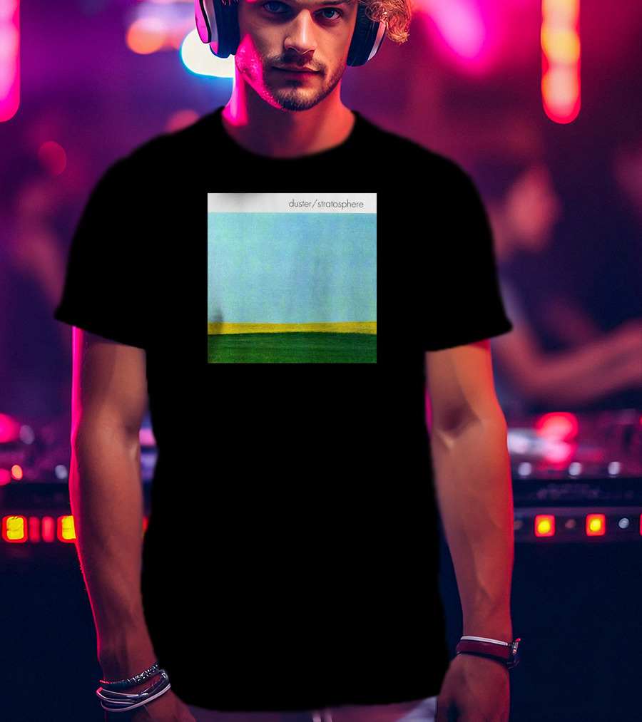 Numerogroup Duster Stratosphere Album Art Blue Sky Horizons T-Shirt