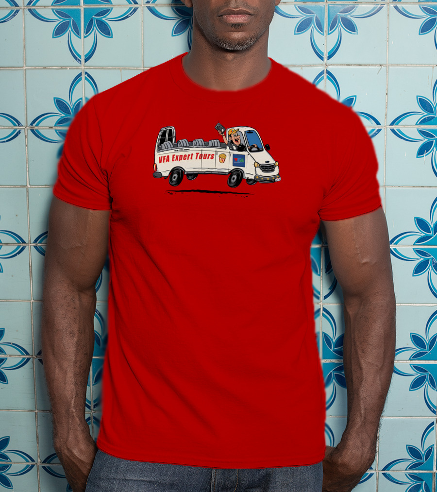 On Cinema VFA Expert Tours Van Adventures T-Shirt