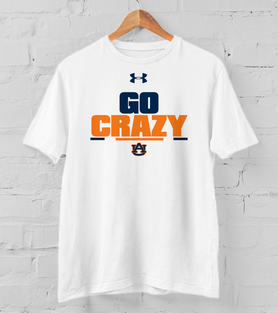 Auburn Go Crazy Under Armour T-Shirt