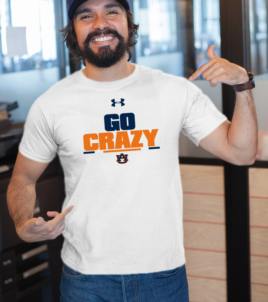 Auburn Go Crazy Under Armour T-Shirt