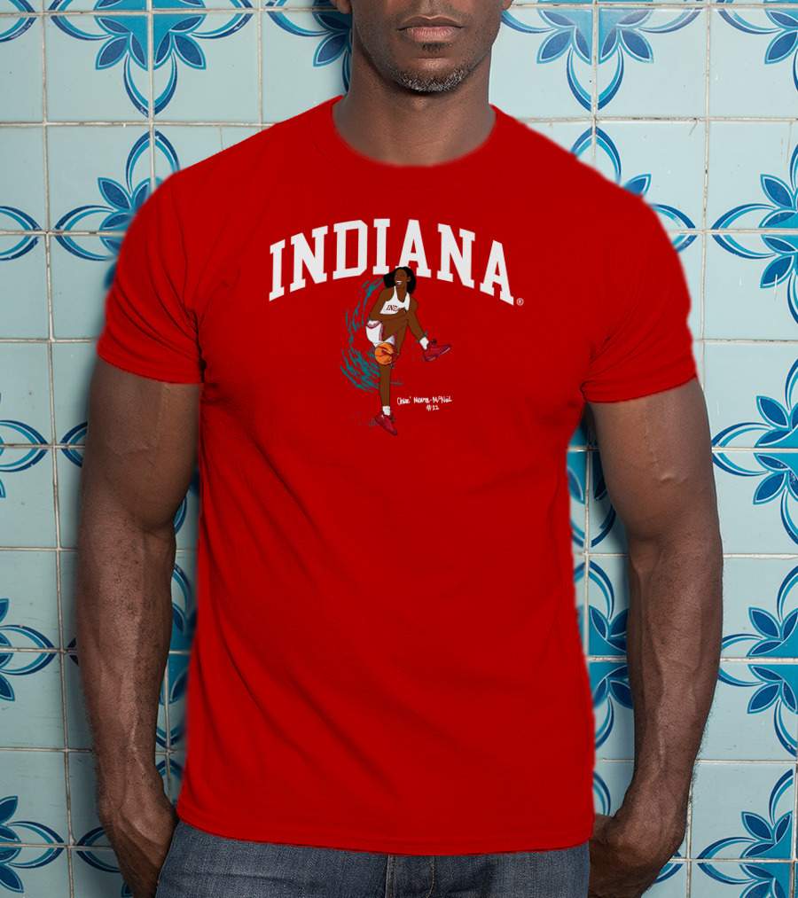 Indiana Basketball Chloe Moore-McNeil #11 T-Shirt