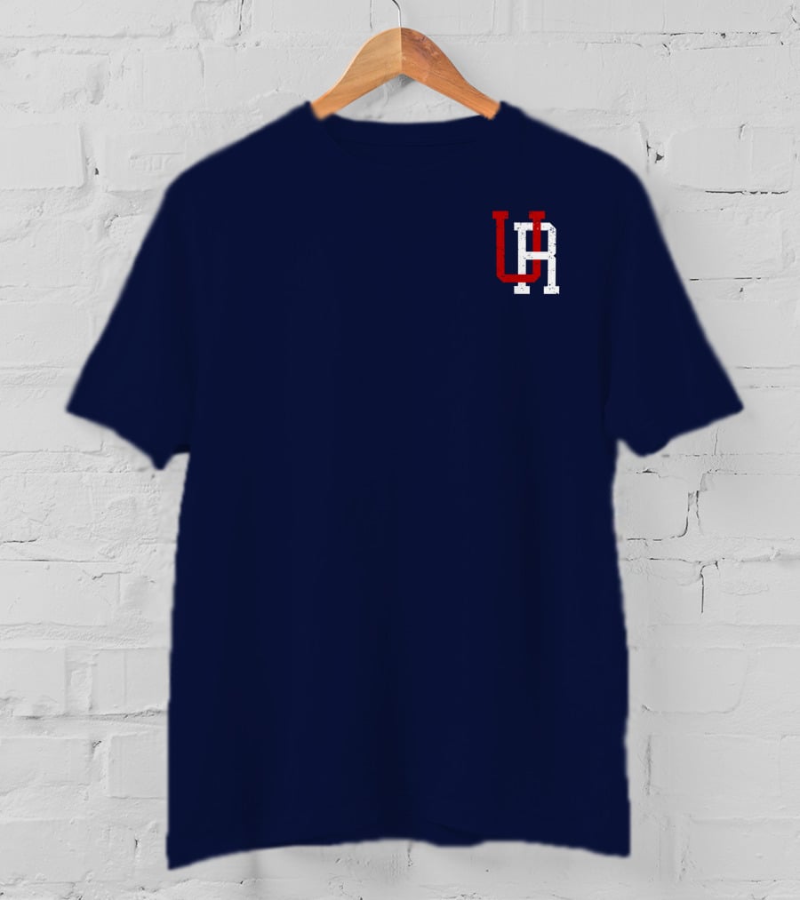 Ur Unnecessary Roughness UH Red And White Text T-Shirt