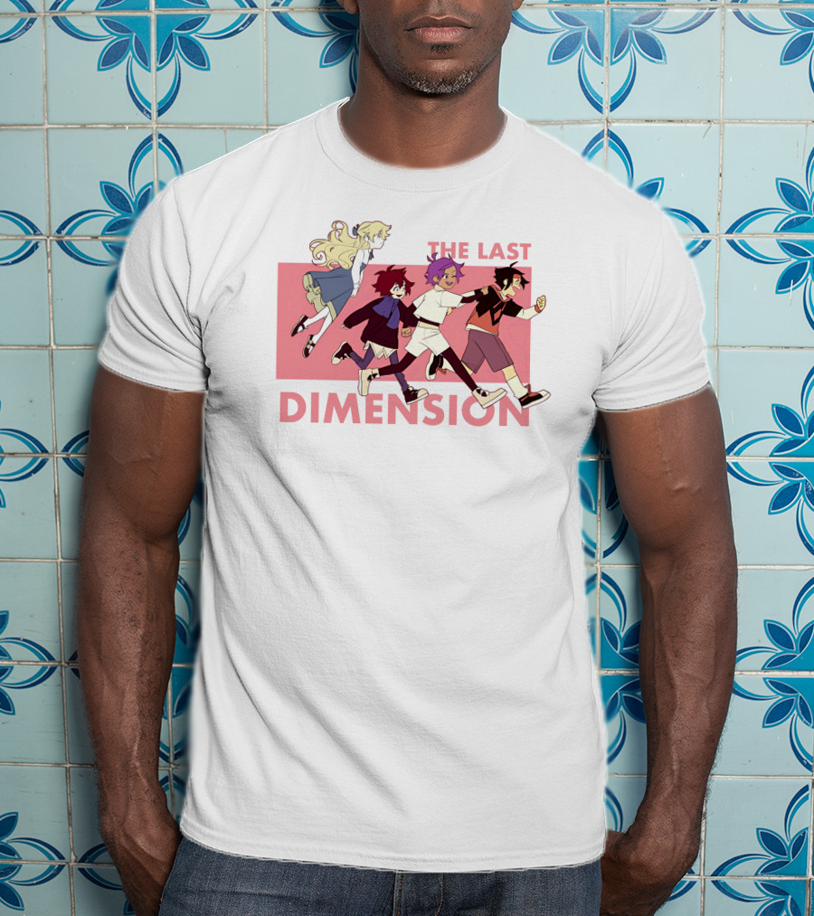 The Last Dimension Adventure Quartet Running Forward T-Shirt