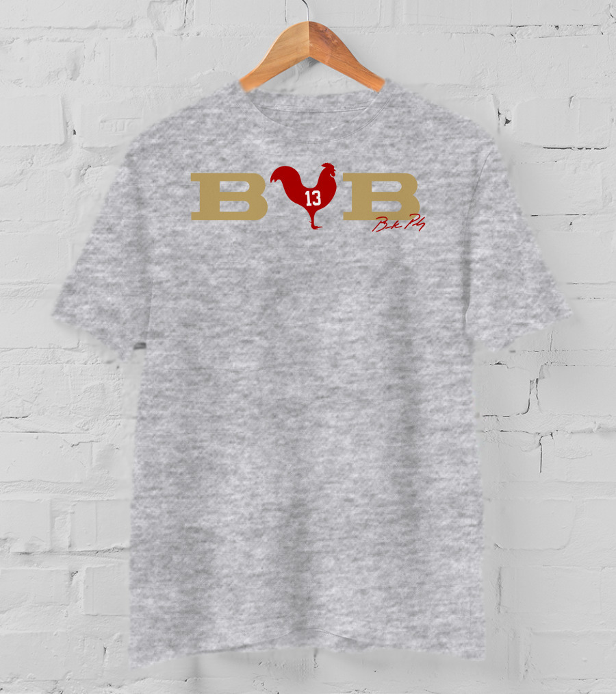 Bcb 13 Brock Purdy Rooster T-Shirt
