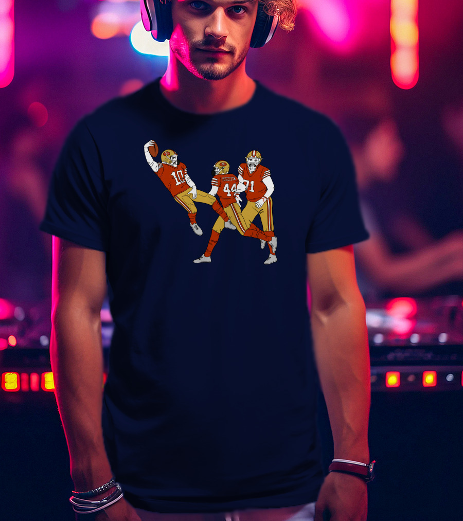 San Francisco Football Trio Marshawn Jimmy 49ers Team T-Shirt