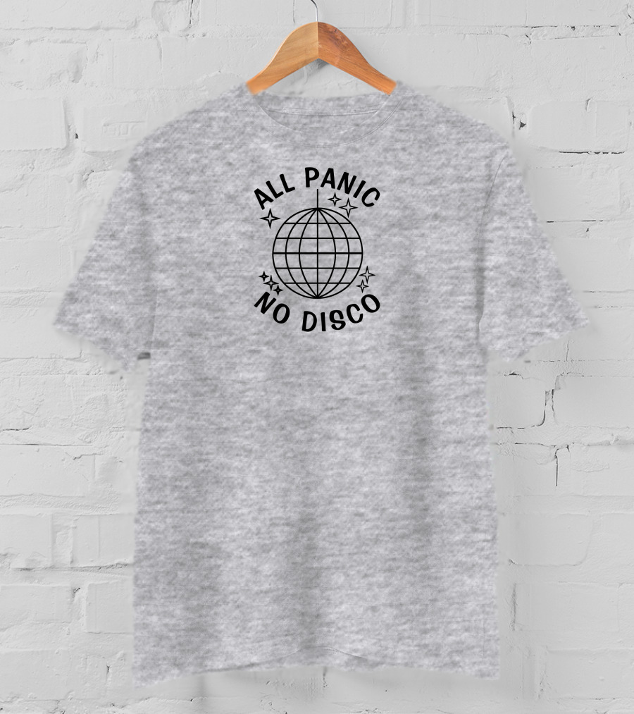 Incrediblegood Store All Panic No Disco Globe Stars T-Shirt