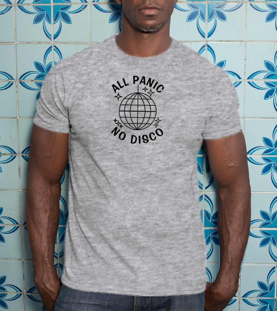 Incrediblegood Store All Panic No Disco Globe Stars T-Shirt