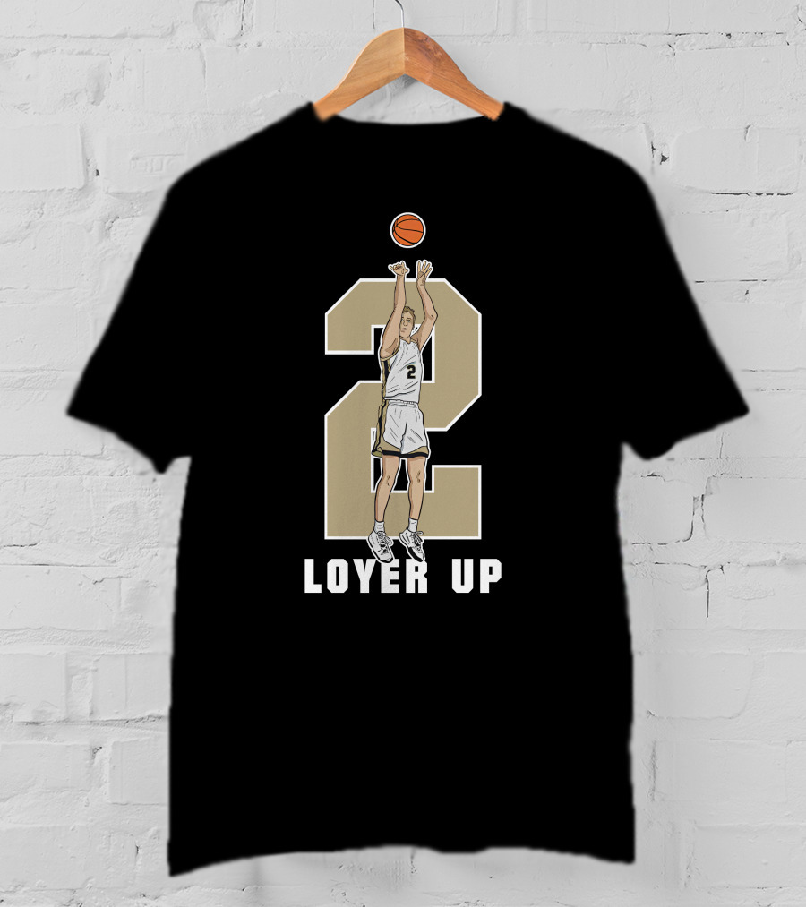 Loyer Up 2 Fletcher Loyer Basketball T-Shirt