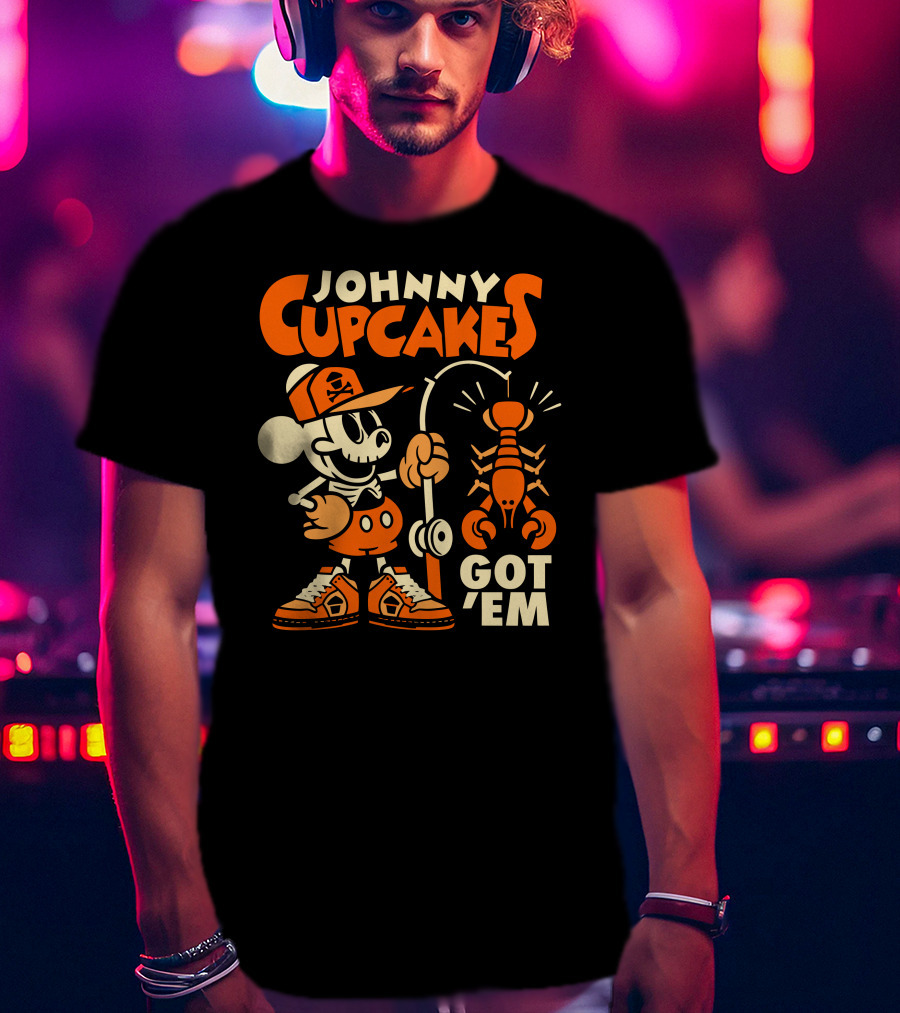 Johnny Cupcakes Crustacean Cupkicks Got 'Em T-Shirt